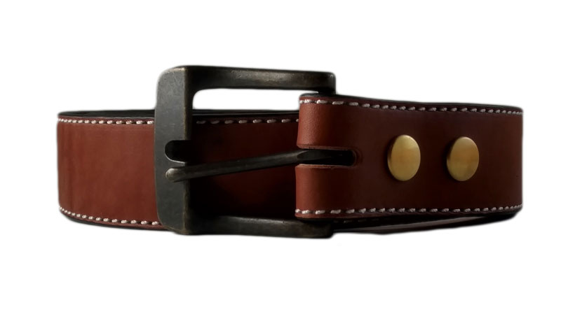 Plain Single Stitched Belt B100-20 - Royce Leather Craft